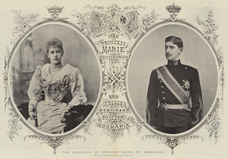 The Marriage of Princess Marie of Edinburgh by English Photographer