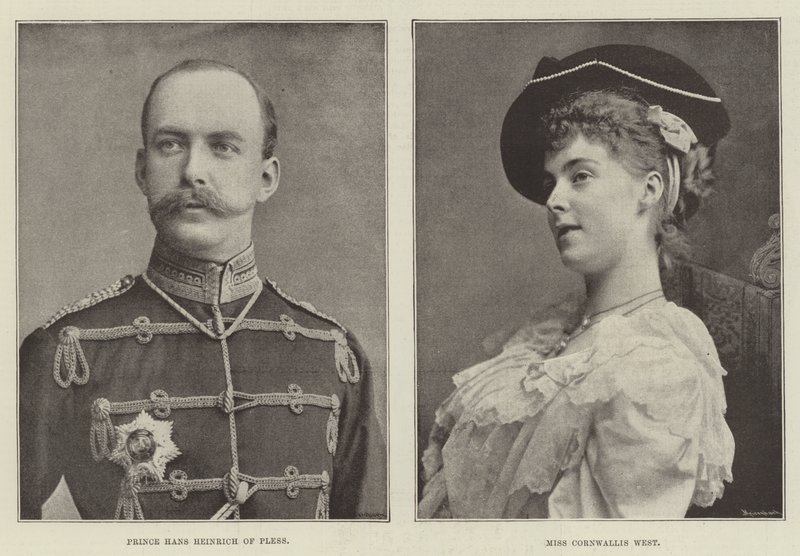 The Marriage of the Prince of Pless by English Photographer