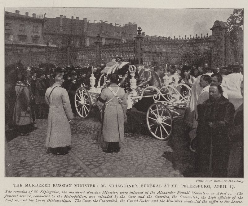 The Murdered Russian Minister, M Sipiaguine
