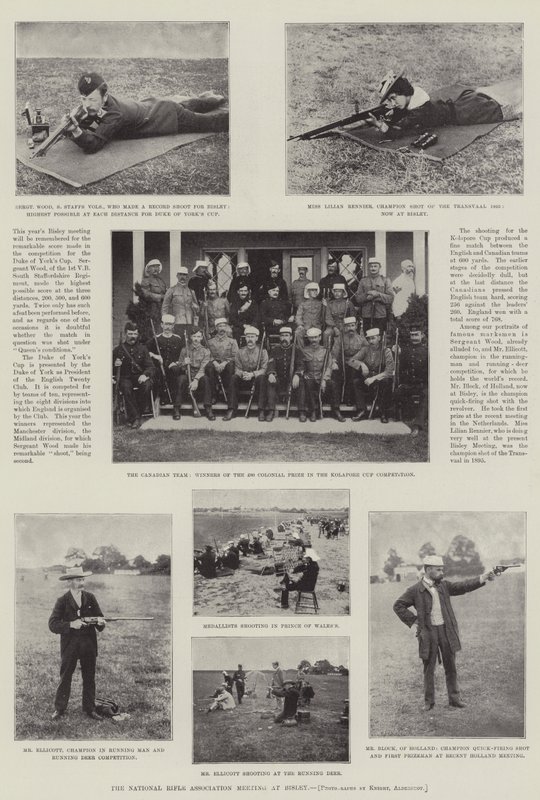 The National Rifle Association Meeting at Bisley by English Photographer