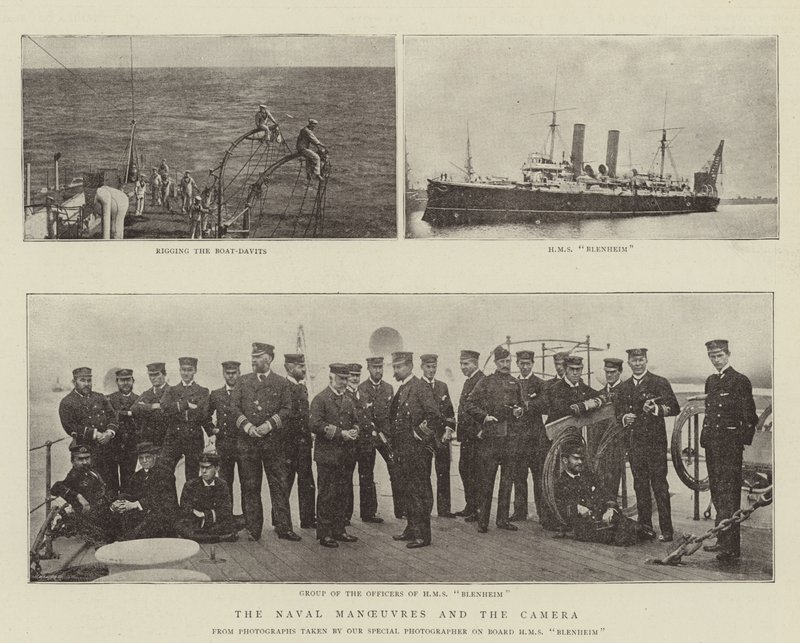 The Naval Manoeuvres and the Camera by English Photographer
