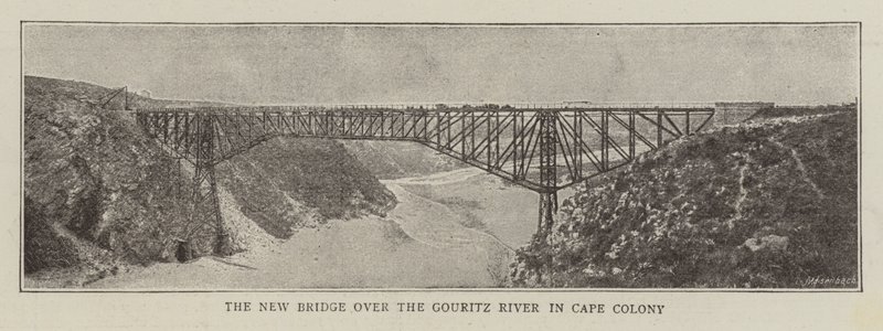 The New Bridge over the Gouritz River in Cape Colony by English Photographer