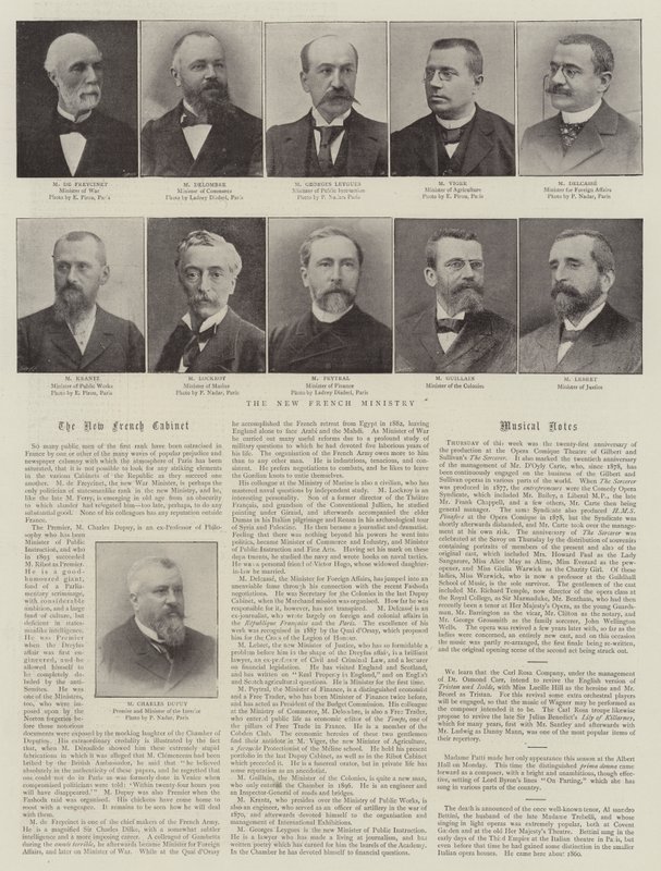 The New French Ministry by English Photographer