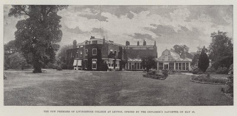 The New Premises of Livingstone College at Leyton, opened by the Explorer