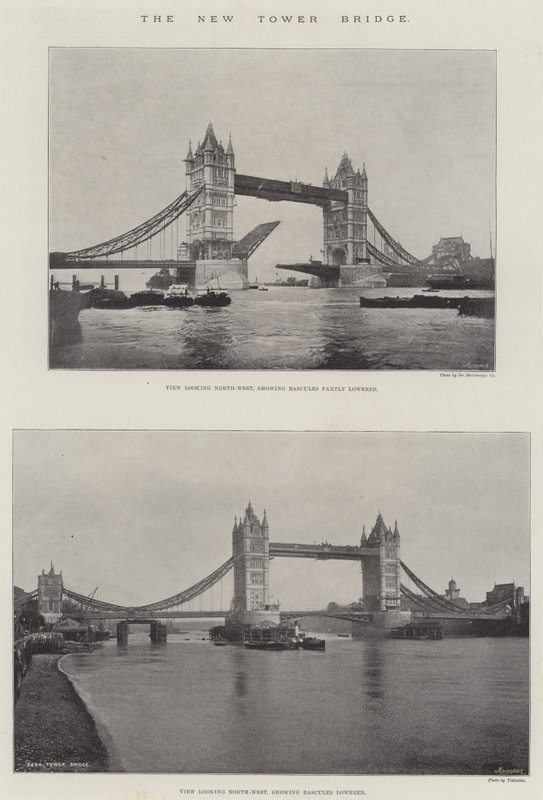 The New Tower Bridge by English Photographer