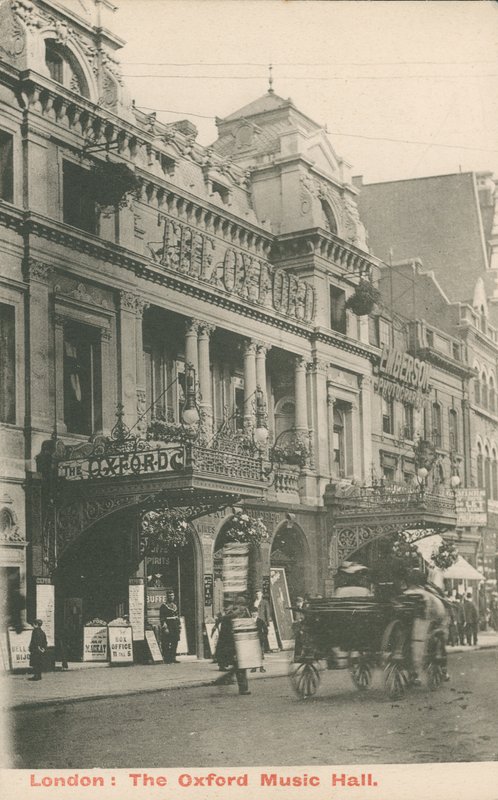 The Oxford Music Hall, London by English Photographer