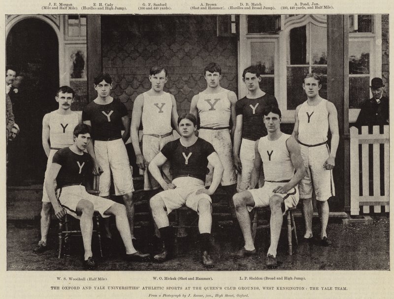 The Oxford and Yale Universities Athletic Sports at the Queen