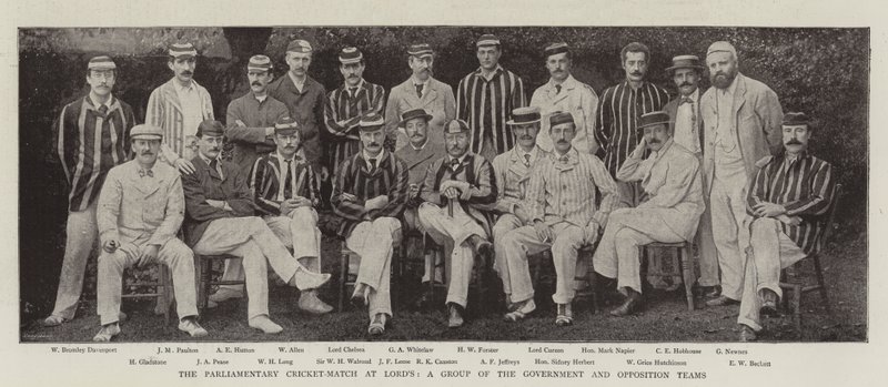 The Parliamentary Cricket-Match at Lord