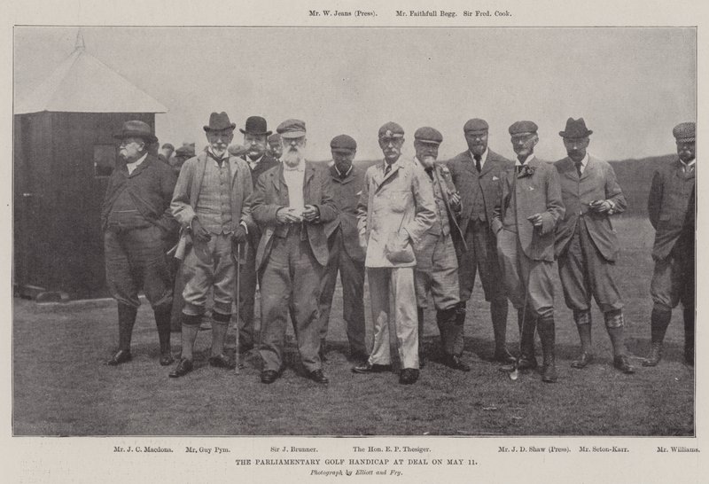The Parliamentary Golf Handicap at Deal on 11 May by English Photographer