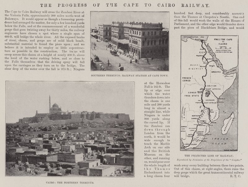 The Progress of the Cape to Cairo Railway by English Photographer