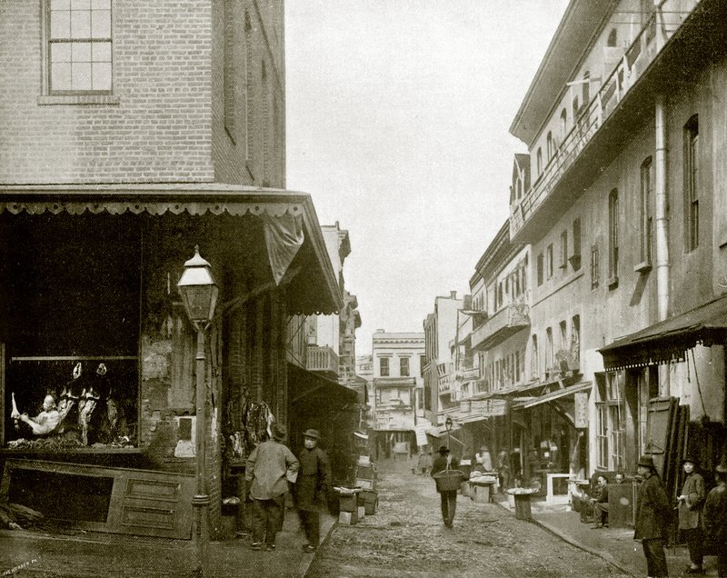 The Provision Market, Chinatown, San Francisco by English Photographer