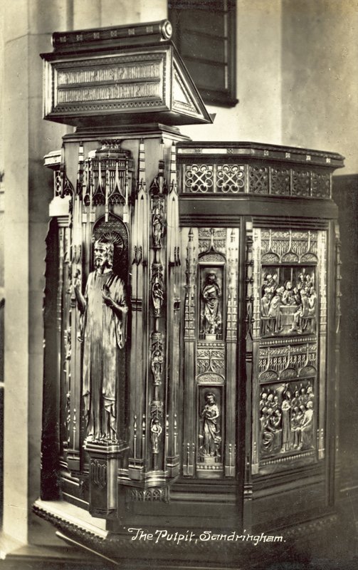 The Pulpit, St Mary Magdalene Church, Sandringham by English Photographer