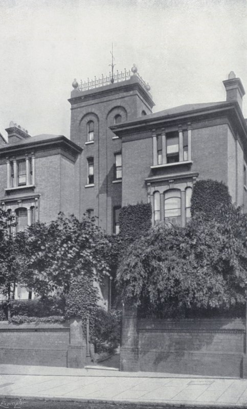 The Residence of Theodore Watts-Dunton and Algernon C Swinburne, The Pines, Putney by English Photographer