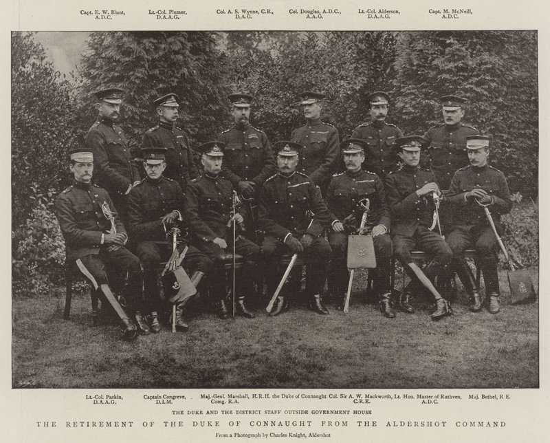 The Retirement of the Duke of Connaught from the Aldershot Command by English Photographer