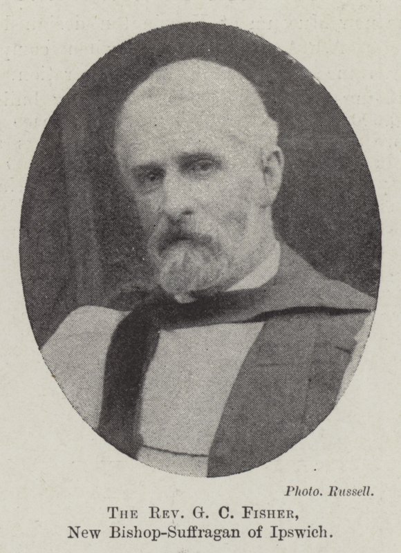 The Reverend G C Fisher, New Bishop-Suffragan of Ipswich by English Photographer
