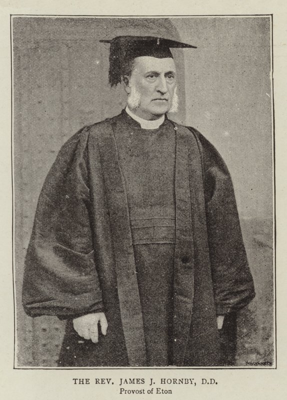 The Reverend James J Hornby, DD by English Photographer