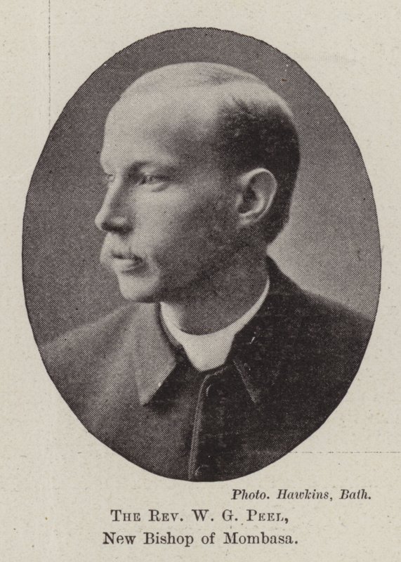 The Reverend W G Peel, New Bishop of Mombasa by English Photographer