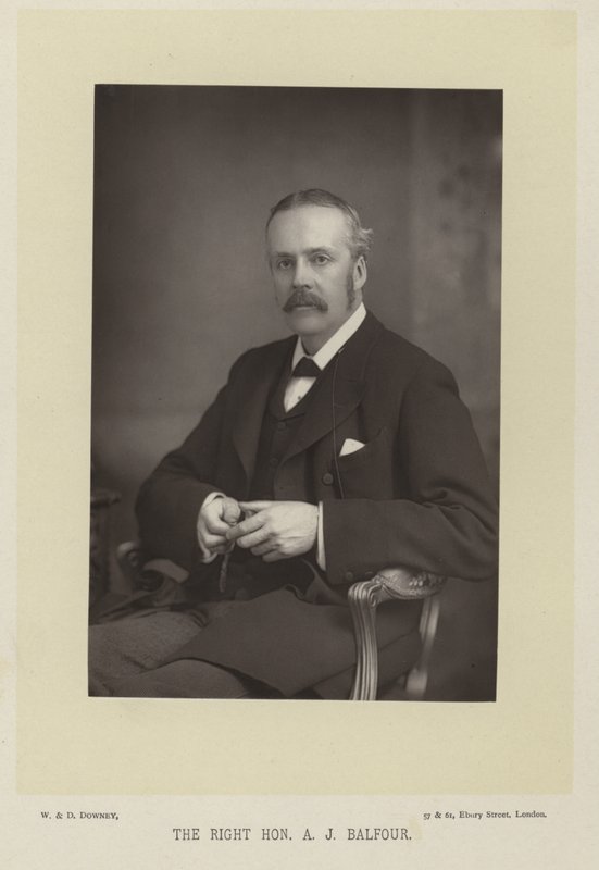 The Right Hon. A. J. Balfour by English Photographer