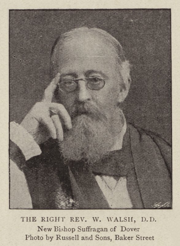 The Right Reverend W Walsh, DD by English Photographer
