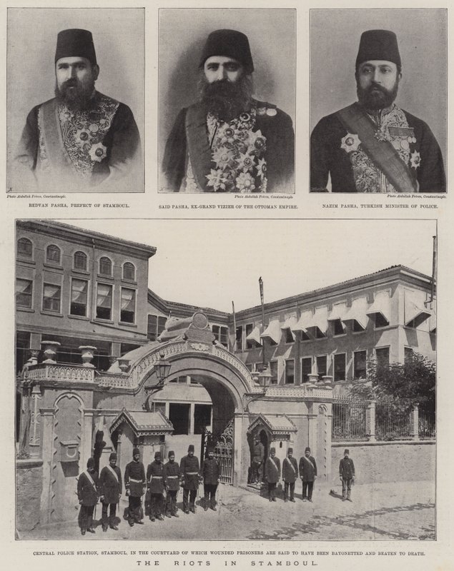 The Riots in Stamboul by English Photographer