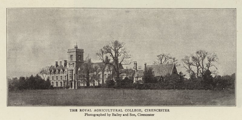 The Royal Agricultural College, Cirencester by English Photographer