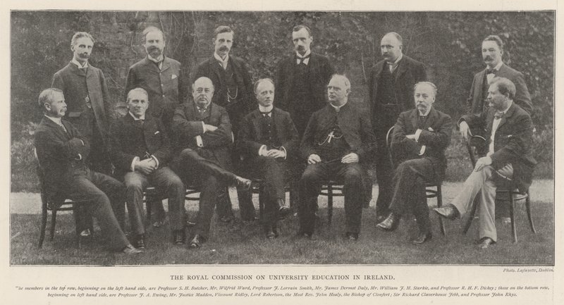The Royal Commission on University Education in Ireland by English Photographer