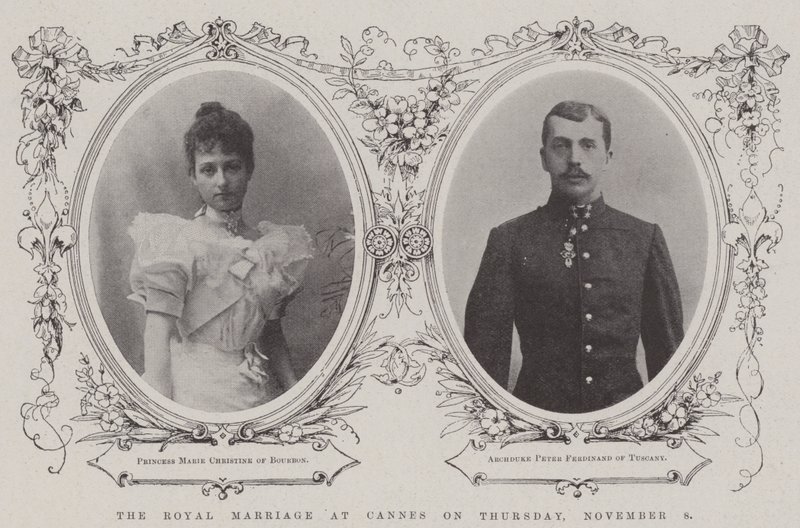 The Royal Marriage at Cannes on Thursday, 8 November by English Photographer