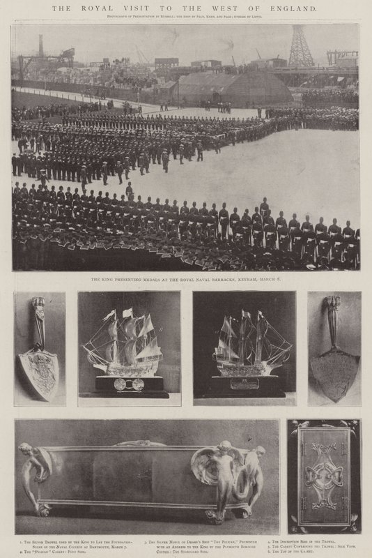 The Royal Visit to the West of England by English Photographer