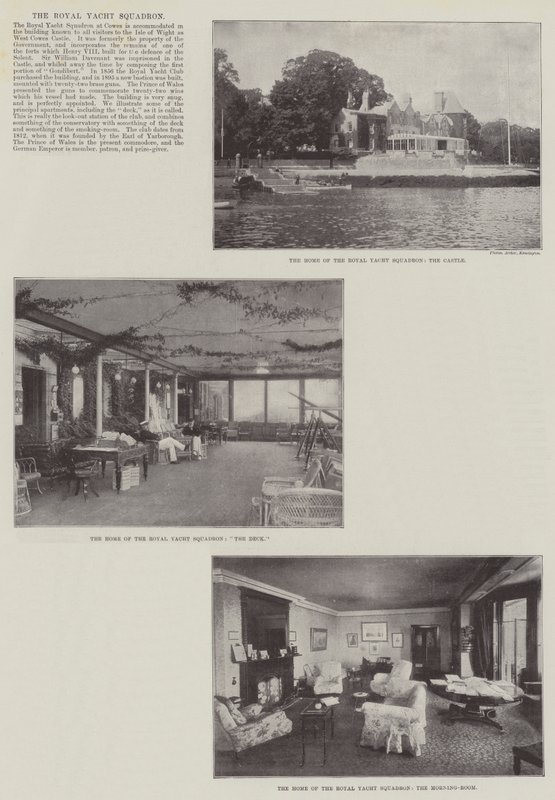 The Royal Yacht Squadron by English Photographer
