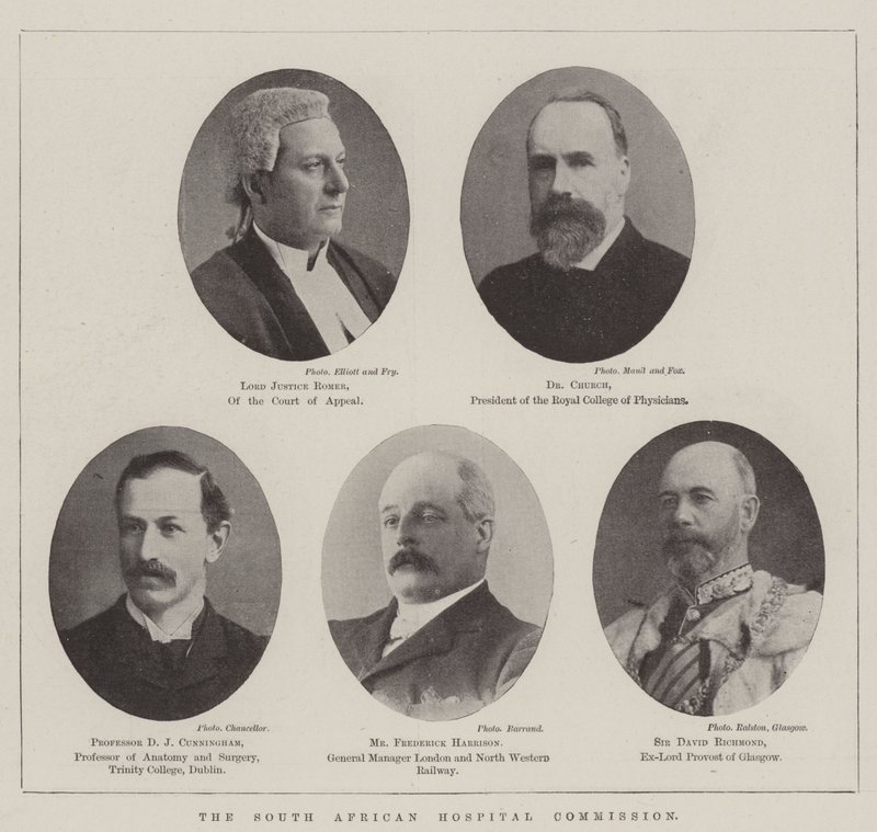 The South African Hospital Commission by English Photographer