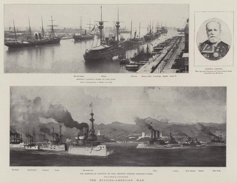 The Spanish-American War by English Photographer