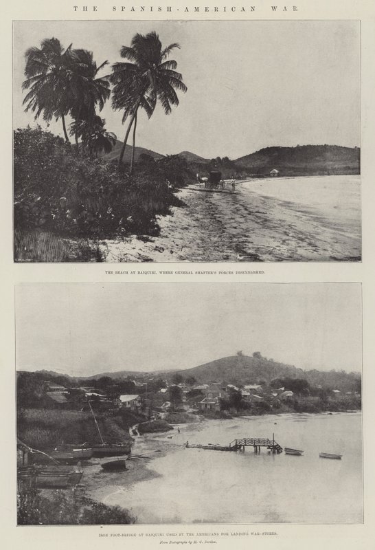 The Spanish-American War by English Photographer