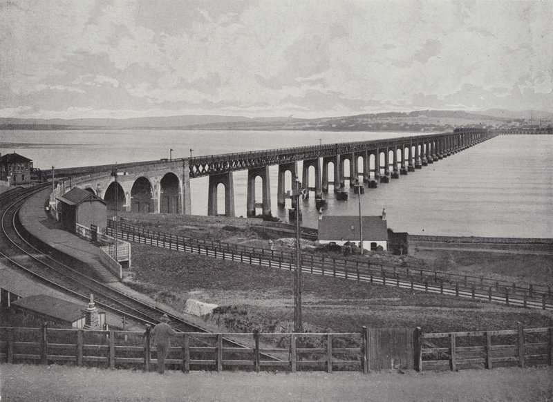 The Tay Bridge by English Photographer