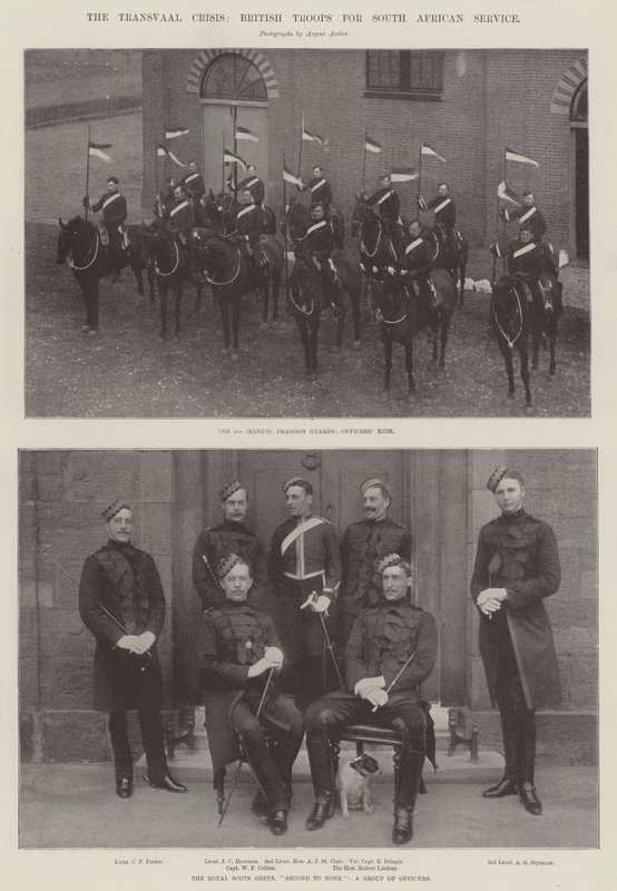 The Transvaal Crisis, British Troops for South African Service by English Photographer