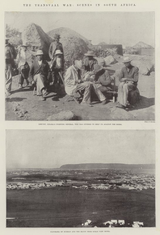 The Transvaal War, Scenes in South Africa by English Photographer