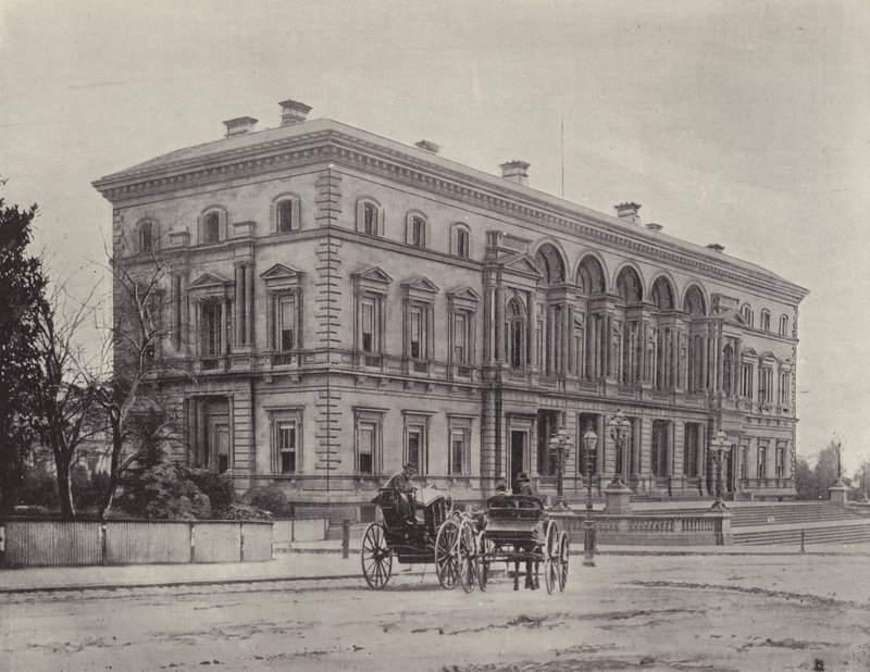 The Treasury Buildings, Melbourne by English Photographer