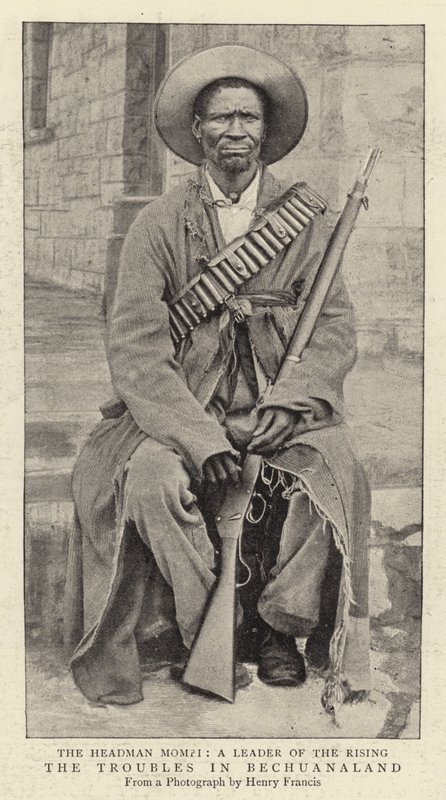 The Troubles in Bechuanaland by English Photographer