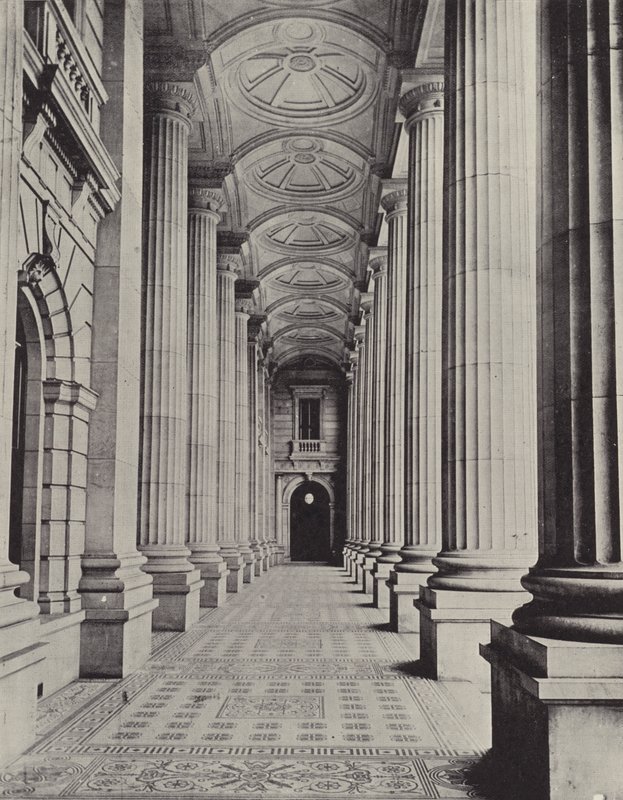 The Vestibule, Parliamentary Buildings, Melbourne by English Photographer