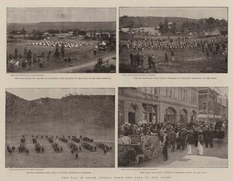 The War in South Africa, from the Cape to the Front by English Photographer