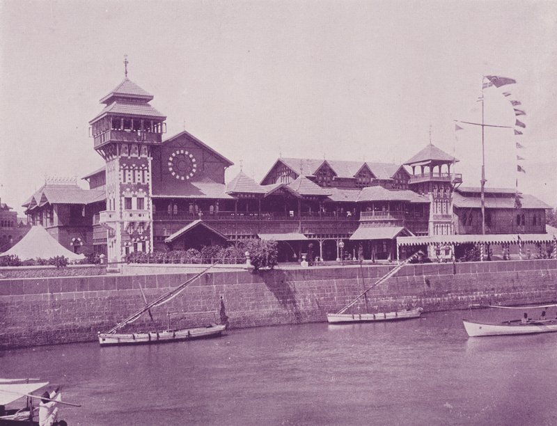 The Yacht Club, Bombay by English Photographer