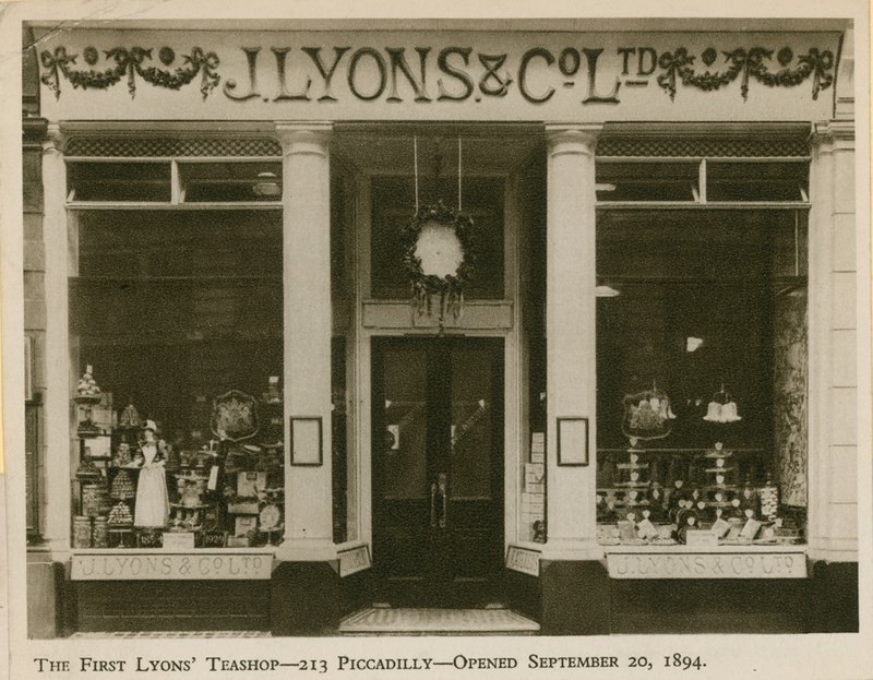 The first Lyons Teashop by English Photographer