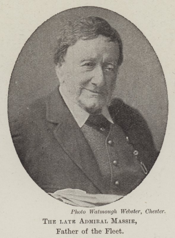 The Late Admiral Massie, Father of the Fleet by English Photographer
