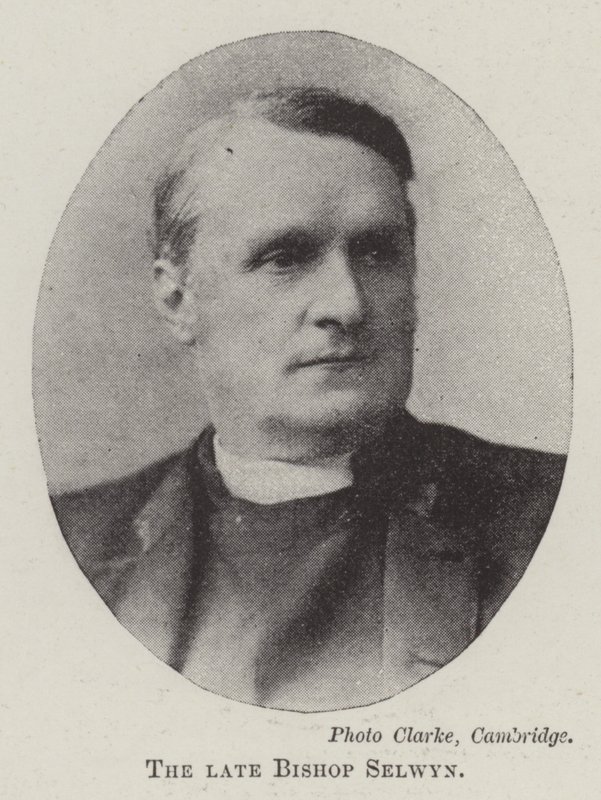 The late Bishop Selwyn by English Photographer