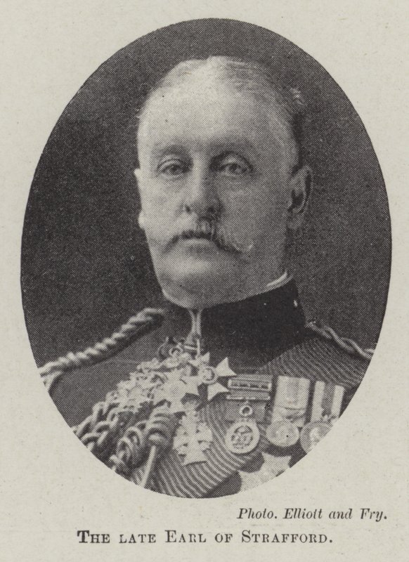The Late Earl of Strafford by English Photographer