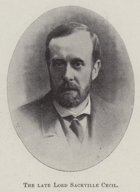 The late Lord Sackville Cecil by English Photographer