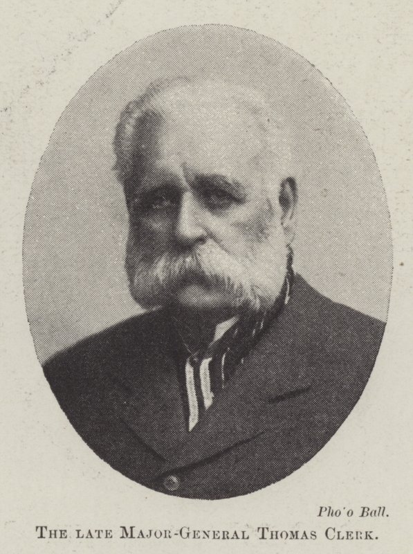 Major-General Thomas Clerk by English Photographer