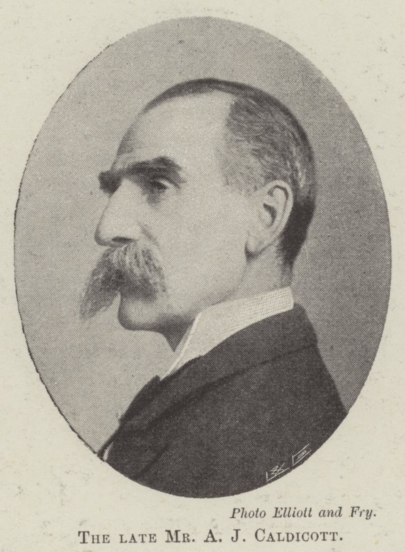 The Late Mr. A. J. Caldicott by English Photographer