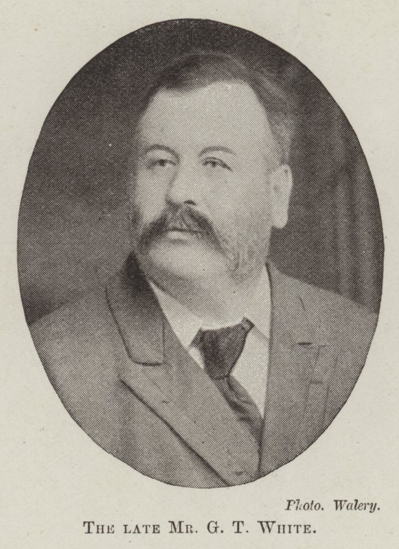 The late Mr G T White by English Photographer