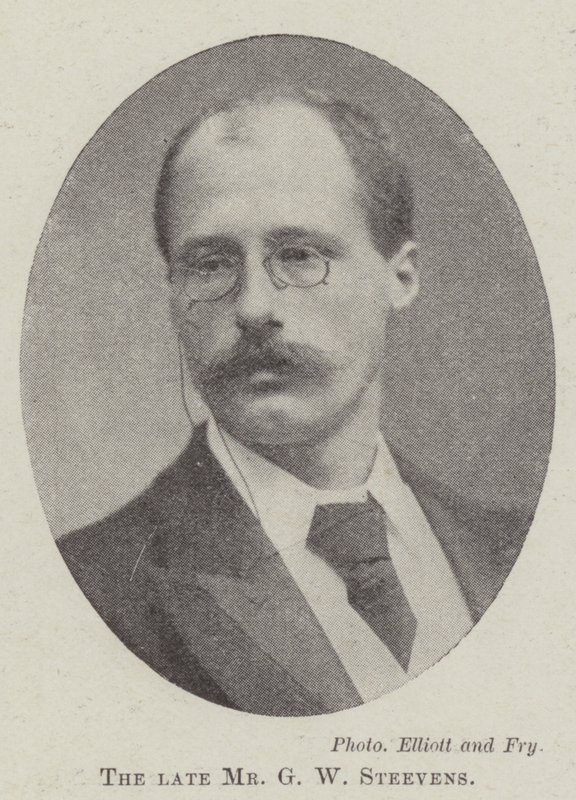 The late Mr G W Steevens by English Photographer