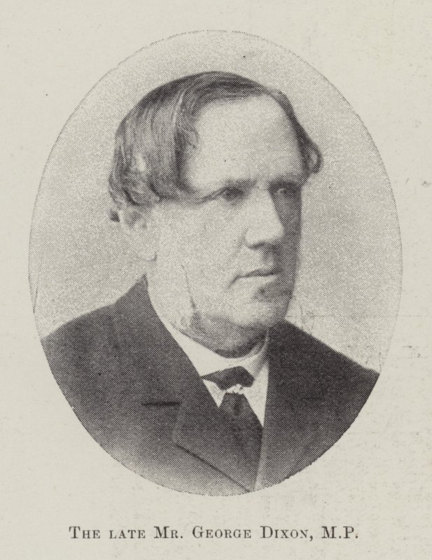 The Late Mr George Dixon, MP by English Photographer
